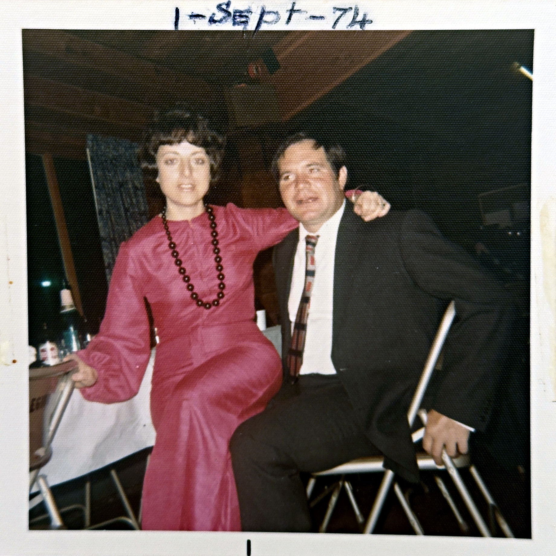 Alfredo and Maddalena Vannucci, founders of Van-Al Construction, September 1974
